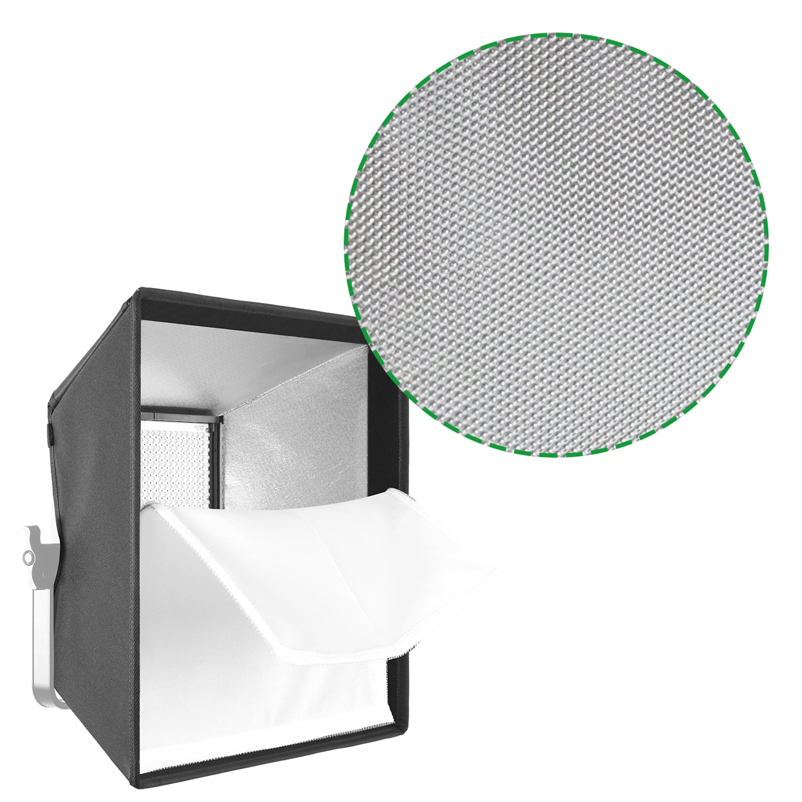 GVM Video Light Softbox for 672S/MB832/50RS/520LS/ and 1200D Series LED Lights (14.9"x 15.7") - GVMLED