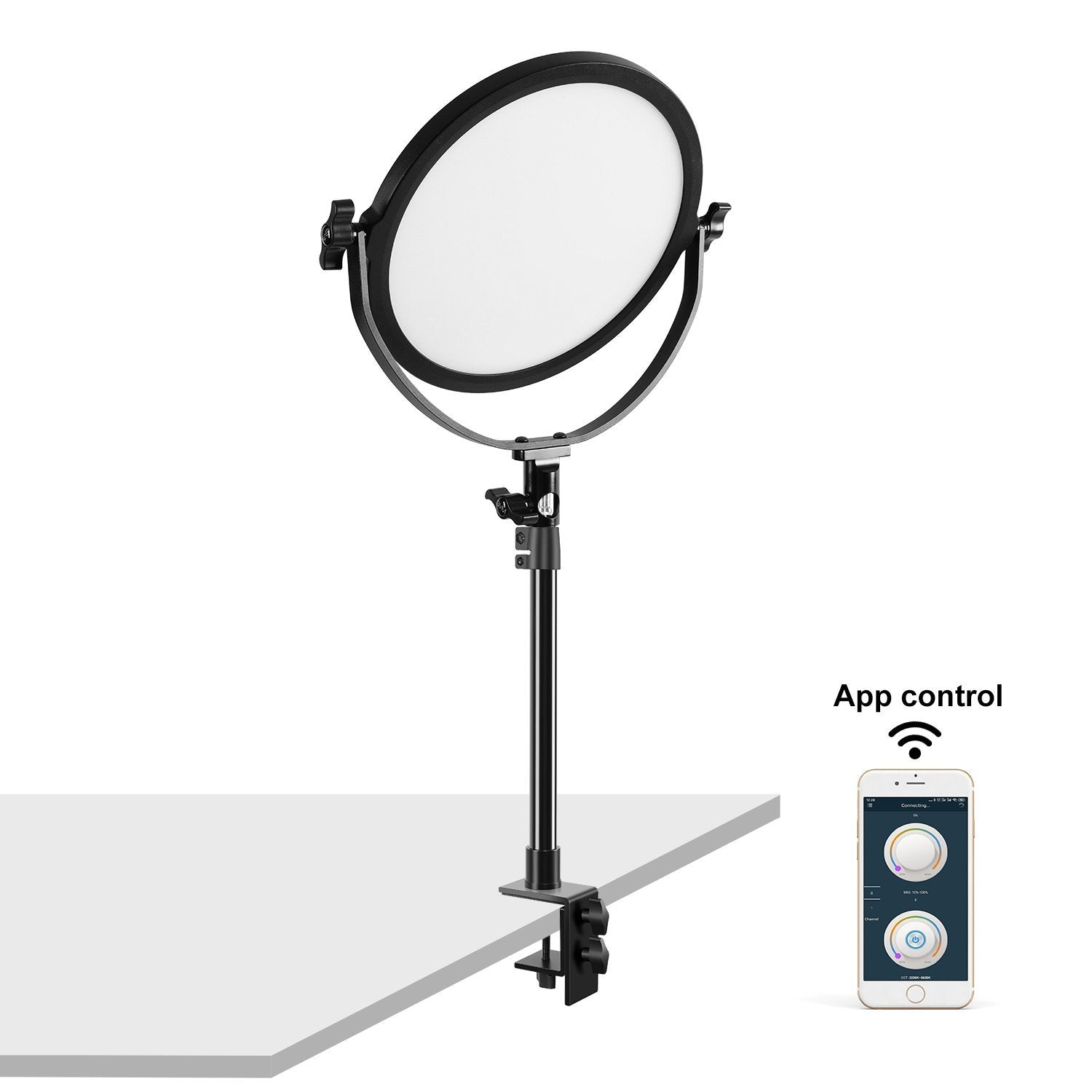 GVM Y30D160 Bi-Color LED Video Edge Light (10") - GVMLED