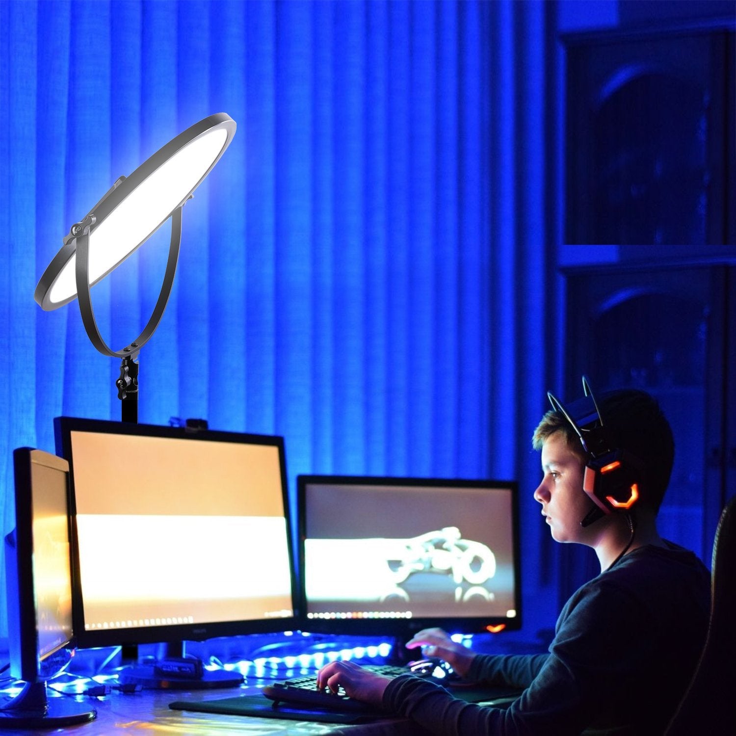 GVM Y60D256 Bi-Color LED Video Edge Light (15") - GVMLED