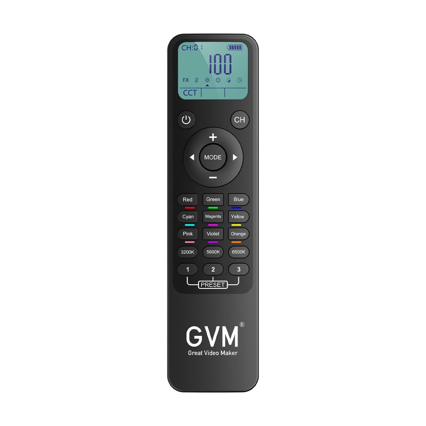 GVM YK22 Remote Control For Panel Light And Monolight（Shipping on NOV 30th） - GVMLED