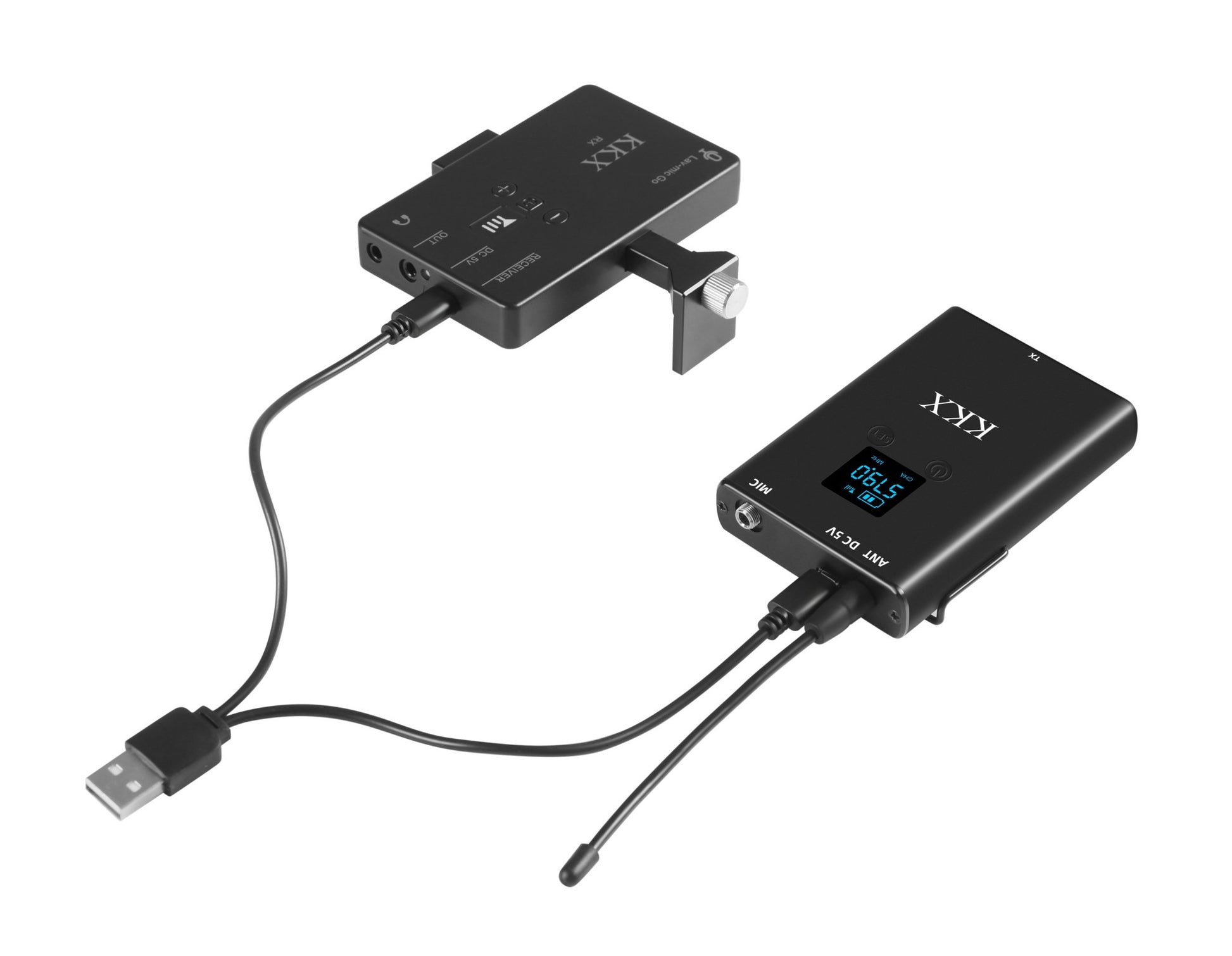 XK200 Wireless Lavalier Microphone - GVMLED